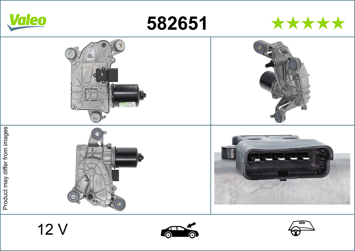 WIPER MOTOR FRONT LHD PS CITROEN DS DS5